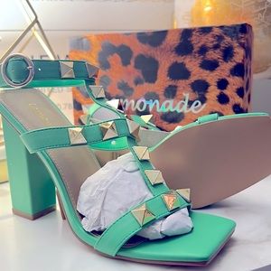 Lemonade sandal heels
